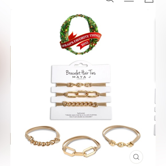 Maya J Bracelet Hair Ties - Picture 3 of 11